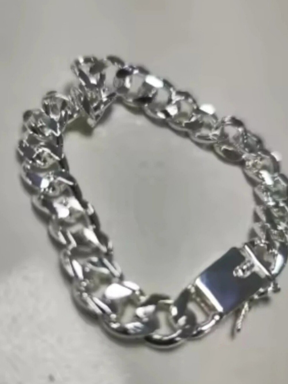 925 S.S Chunky Silver Chain Bracelet